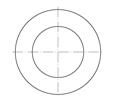 推力墊圈 EGW10-E40-B, 推力墊圈，免維護，帶銅襯