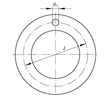 推力墊圈 EGW62-E40, 推力墊圈，免維護(hù)，帶鋼襯